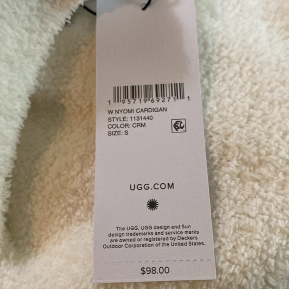 UGG NYOMI CARDIGAN - Picture 5 of 6